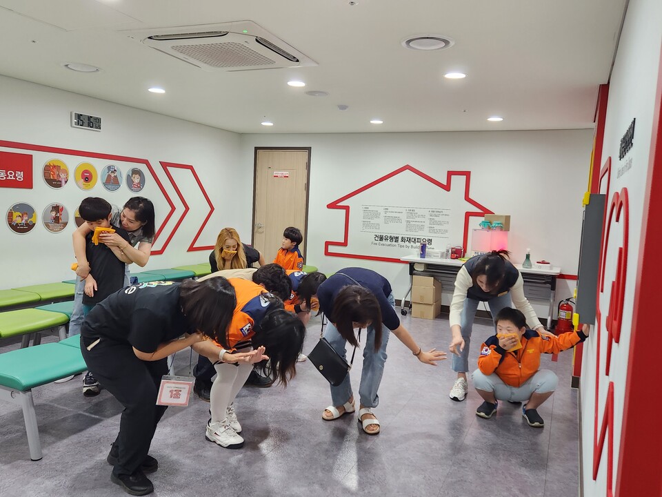 화재 취약계층 학생을 대상으로 생활안전 교육이 진행되었다. 사진/인천시교육청 제공