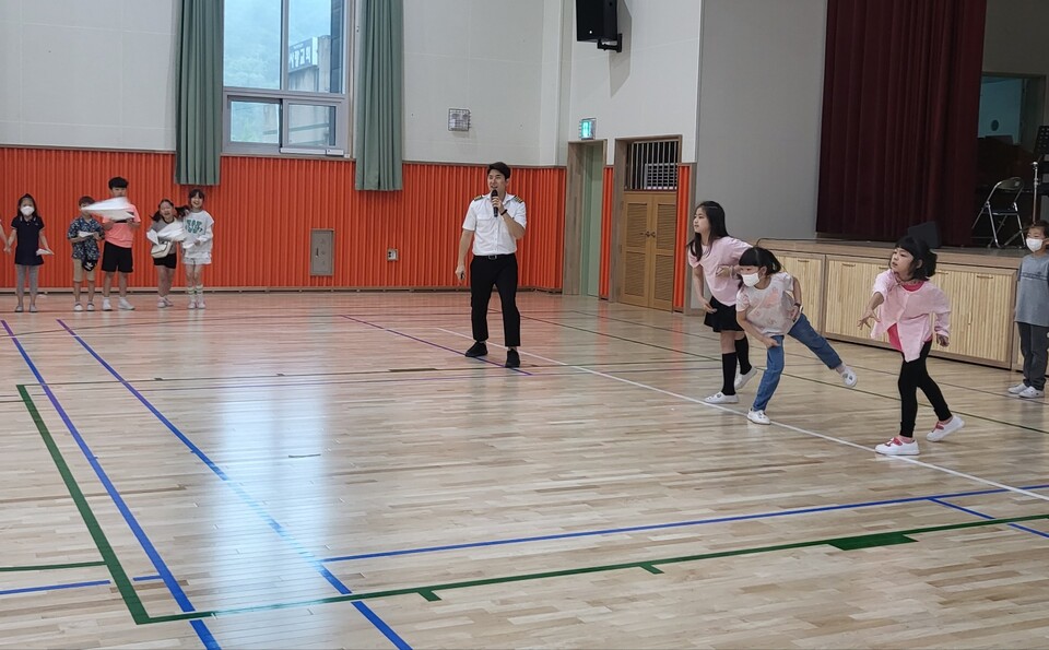 국가대표와 함께하는 인성교육 활동, 사진/인천시교육청 제공