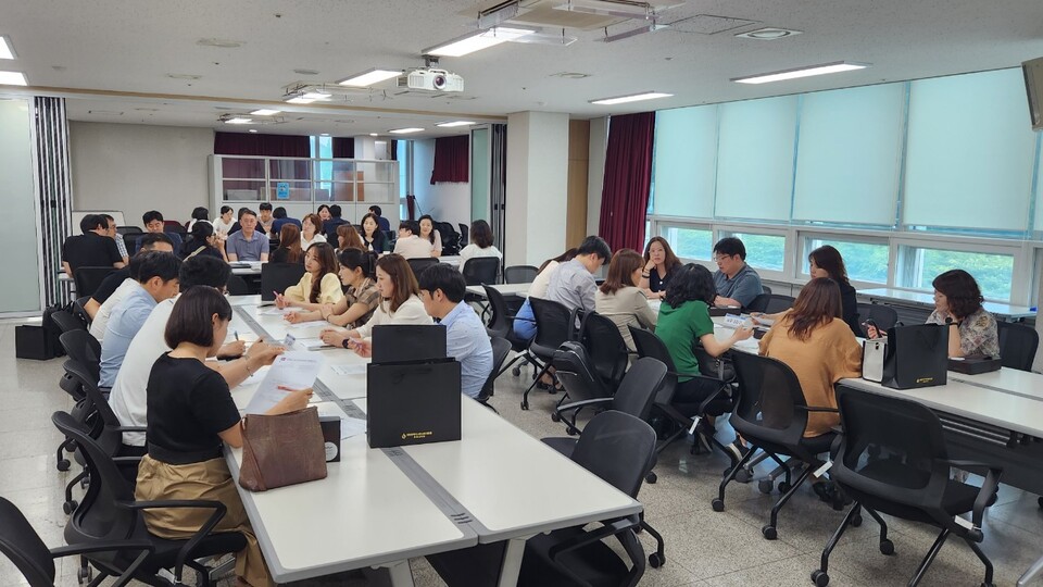 서부 초등 중간리더 소통협의회, 사진/인천시교육청 제공