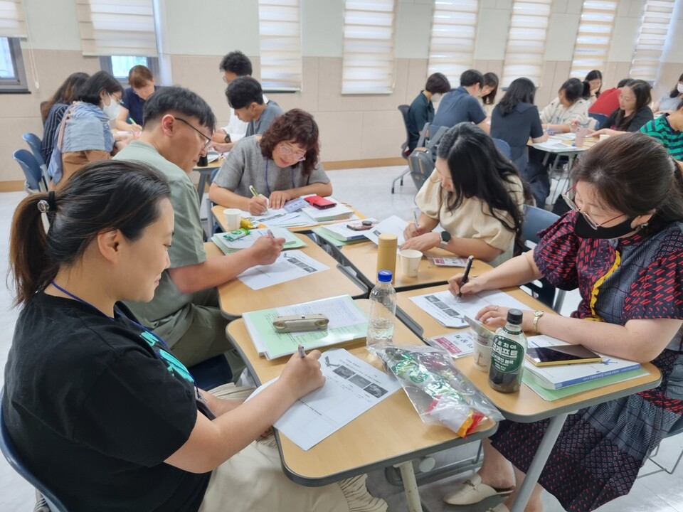 사회정서학습 선도교원 직무연수, 사진/인천시교육청 제공