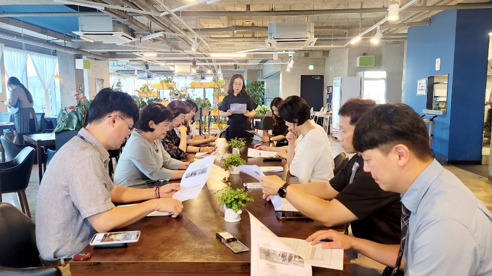 서부 중등 전문직 2022 개정교육과정 총론 이해 연수, 사진/인천시교육청 제공