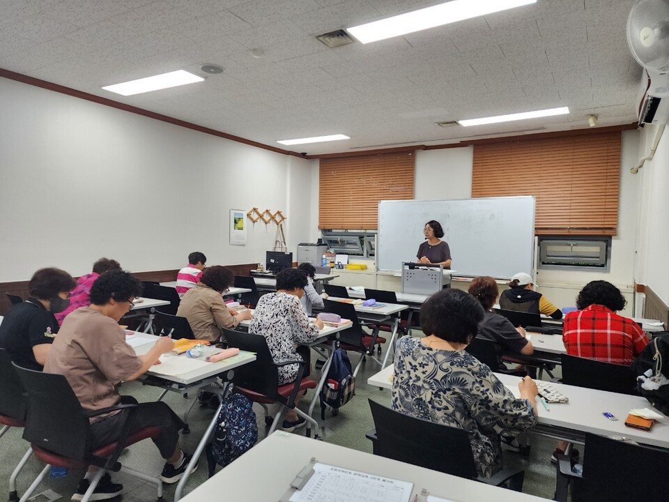 인천광역시교육청계양도서관, 초등학력인정 학습자 우울척도 검사 실시, 사진/인천시교육청 제공