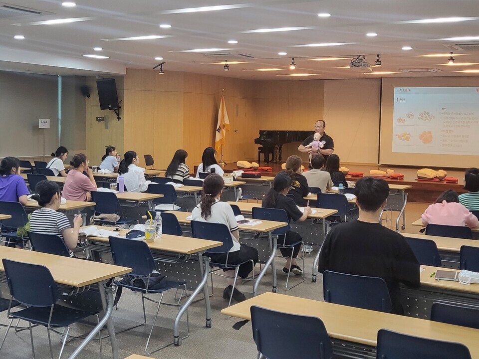 인천광역시교육청, 심폐소생술 등 응급처치 강사 양성과정 운영, 사진/인천시교육청 제공