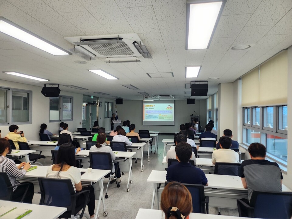 인천광역시교육청학교지원단, 기관장 주관 갑질 근절 및 예방 교육 실시, 사진/인천시교육청 제공