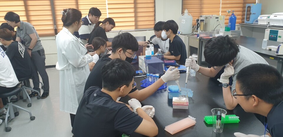 인천강화교육지원청, 영재교육원 진로교육연계 STS 창의융합캠프 실시, 사진/인천시교육청 제공