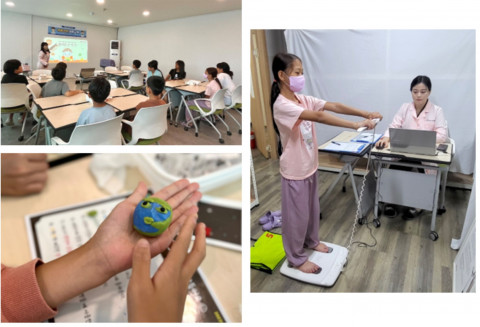 2023년 기타 시설 대상 어린이 교육 모습, 사진/김포대학교 제공