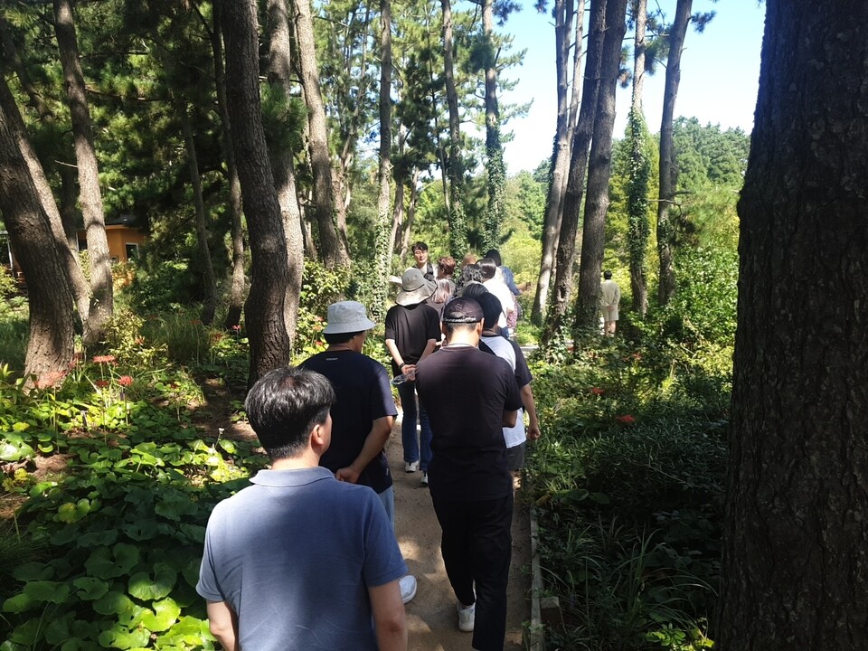 인천광역시교육청교육연수원, 읽걷쓰와 함께하는 중등 교사 인문학 답사 연수, 사진/인천시교육청 제공