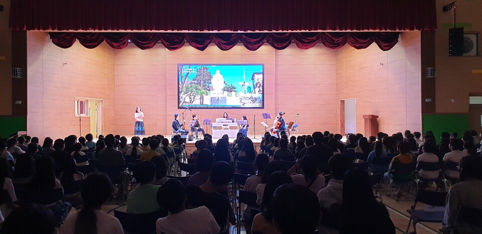 인천서부교육지원청, 인천형 세계시민교육 '예술이 흐르는 인천의 역사' 운영, 사진/인천시교육청 제공