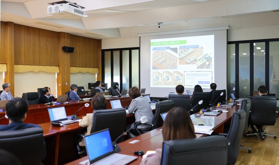 인천광역시교육청, 학교 감염병 대응 메타버스 모의훈련, 사진/인천시교육청 제공