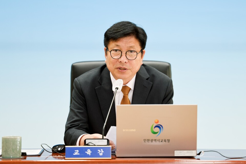 도성훈 인천광역시교육감, 학생 스포츠 교육활동 강화 당부, 사진/인천시교육청 제공