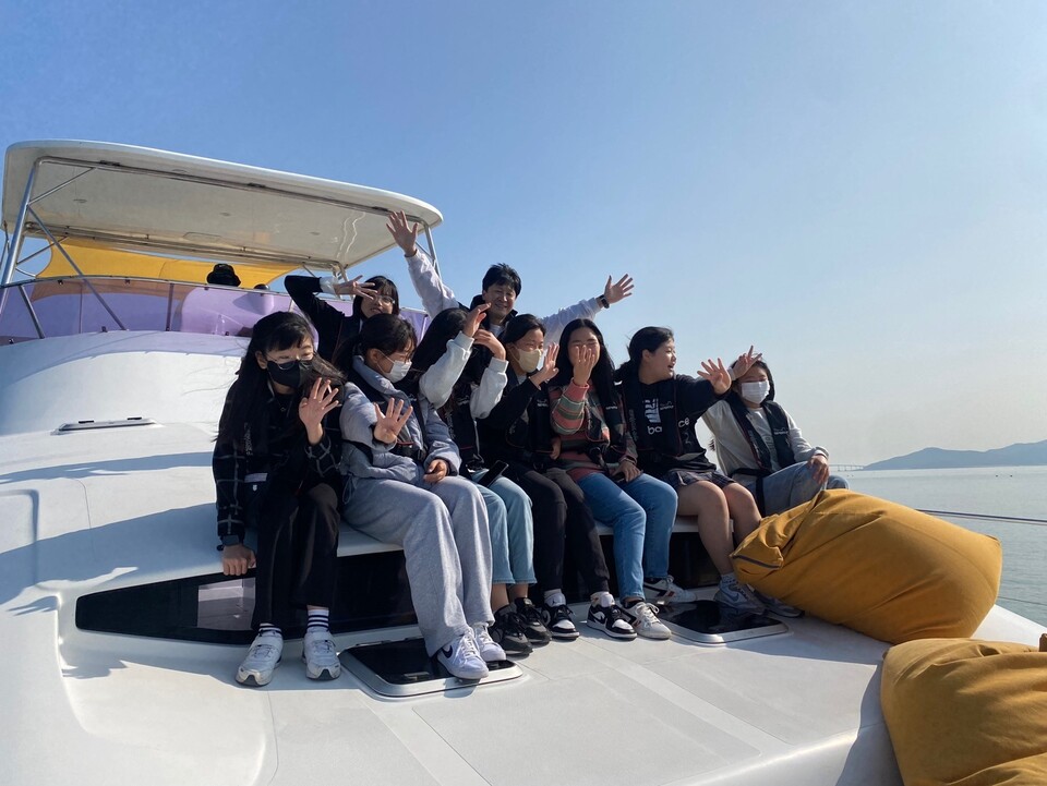 인천남부교육지원청, 바닷길로 떠나는 학생 요트체험교실, 사진/인천시교육청 제공