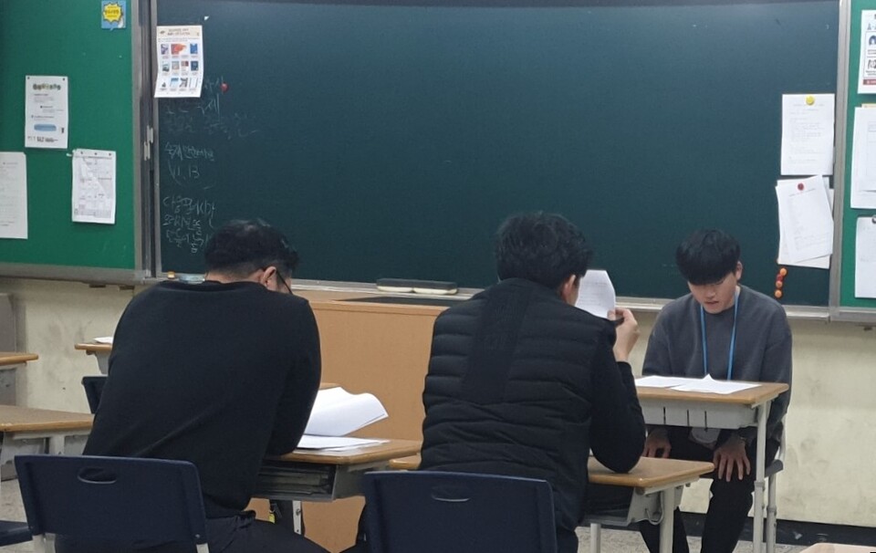 인천광역시교육청, 대입 수시모집 수학구술모의면접 실시, 사진/인천시교육청 제공