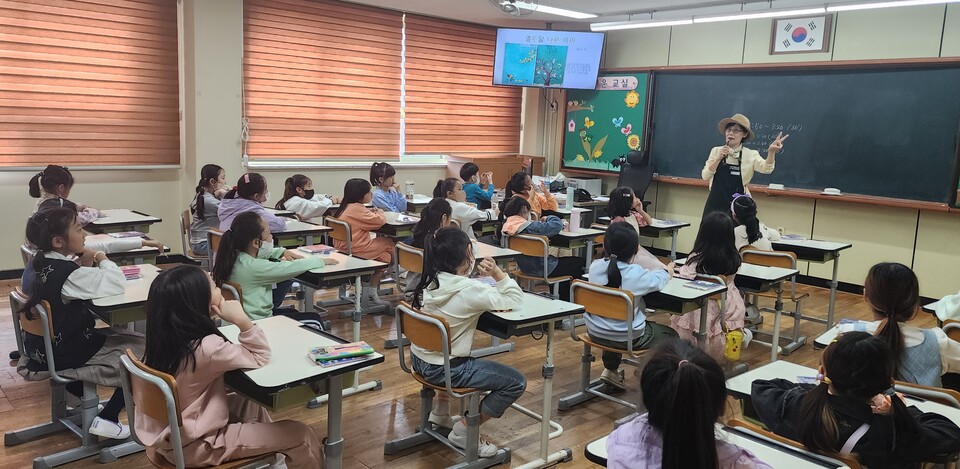 인천광역시교육청북구도서관, 독서문화 프로그램 지원 '마음돌봄학교' 성료, 사진/인천시교육청 제공