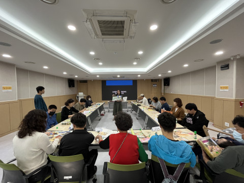 구립은평뉴타운도서관은 은평장애인자립생활센터와 연계 협력해 ‘도서관 옆 마이 페이버릿 다이어리’와 ‘모두의 도서관’을 운영했다. 사진/구립은평뉴타운도서관 제공