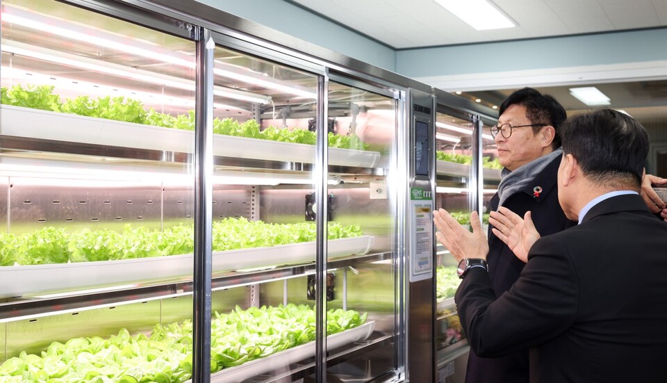 인천광역시교육청, 청천중 에코스마트팜 기반 마을리빙랩 거점 공간 마련, 사진/인천시교육청 제공