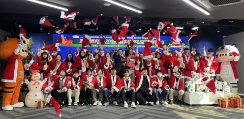 2023년 ‘잠실산타 이즈 커밍’ 활동 모습, 사진/잠실청소년센터 제공