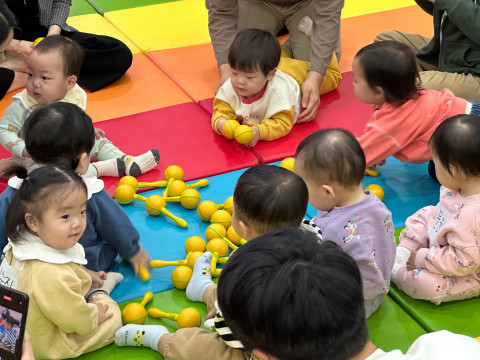 2023년 진행된 북스타트 프로그램 운영 사진, 사진/구립은평뉴타운도서관 제공