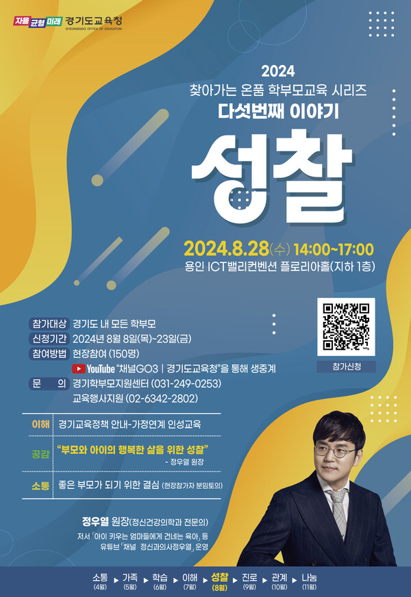 ‘온품 학부모교육’ 5차 운영 성찰하는 학부모, 행복한 자녀 성장 지원, 사진/경기도교육청 제공