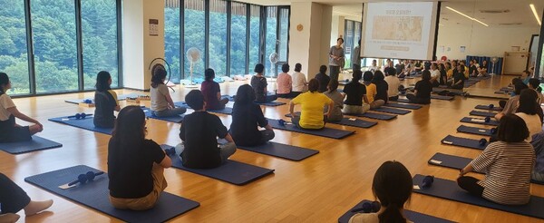 인천남부교육지원청, 학교급식종사자 1박 2일 힐링·직무연수 운영, 사진/인천남부교육지원청 제공