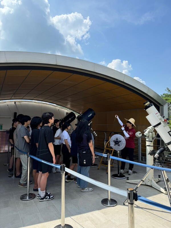 인천강화교육지원청, 진로교육연계 항공우주과학 천문캠프 성료, 사진/인천강화교육지원청 제공