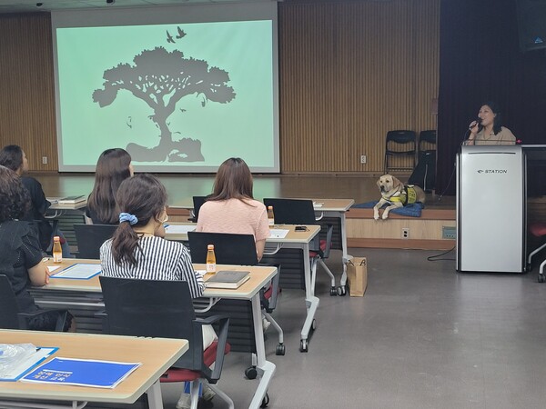 인천광역시교육청연수도서관, 장애인식개선교육으로 달라진 마음가짐, 사진/인천광역시연수도서관 제공