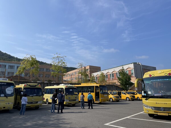 인천강화교육지원청,2024 하반기 관계부처 합동 어린이통학버스 안전점검 실시했다. 사진 / 인천광역시교육청 제공