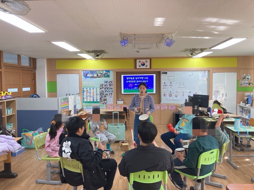 인천강화교육지원청,찾아가는 음악치료 프로그램 운영한다. 사진 / 인천광역시교육청 제공