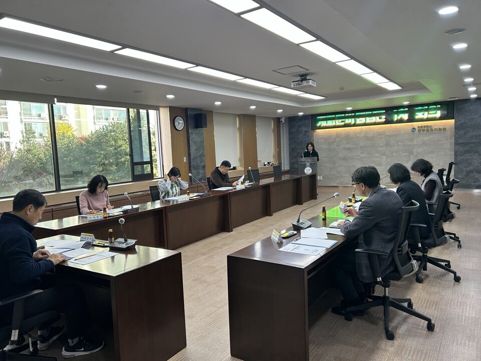 인천동부교육지원청,신설학교 개교준비점검단 1차 회의 개최했다. 사진 / 인천광역시교육청 제공