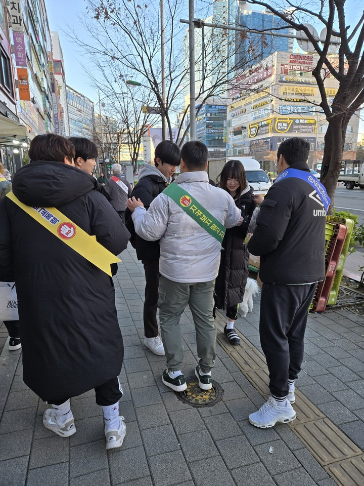 인천동부교육지원청,중3 학생 안전 위한 특별 연합 교외생활지도 실시했다. 사진 / 인천광역시교육청 제공
