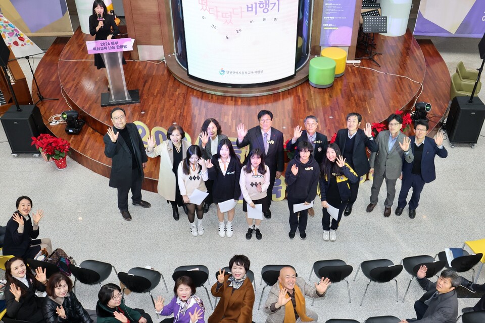 도성훈 인천광역시교육감,2024 동부 독서교육 나눔 한마당 참석했다. 사진 / 인천광역시교육청 제공