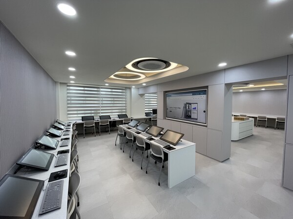 미래교실 대상 학교의 미래형 학습 공간 모습, 사진 / 인천광역시교육청 제공