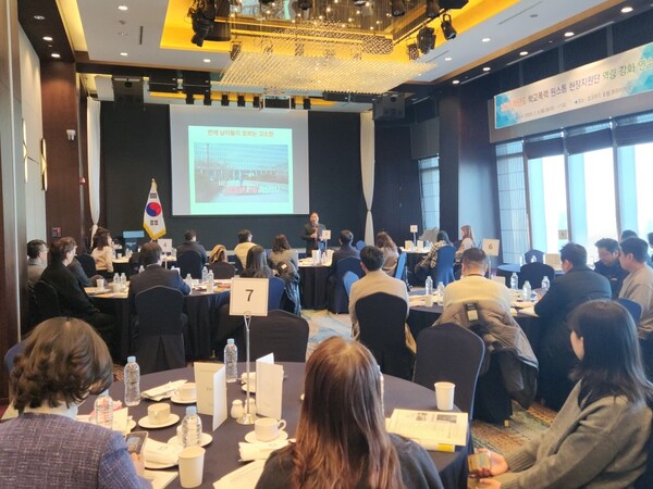 도성훈 인천광역시교육감이 '2025학년도 학교폭력 원스톱 현장지원단 역량 강화 연수’를 진행 중이다, 사진 / 인천광역시교육청 제공