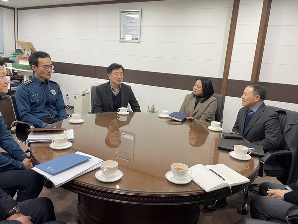 인천서부경찰서에서 늘봄학교 학생 안전을 위해 주변 순찰 강화를 요청 중이다, 사진 / 인천서부교육지원청 제공