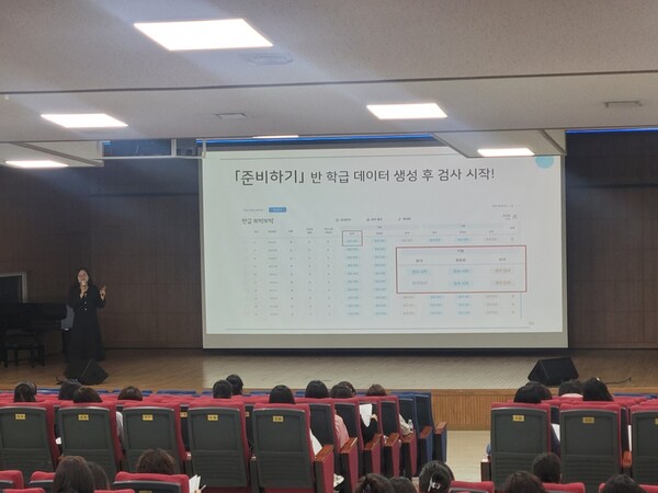 ‘2025학년도 초등 한글책임교육 교사 역량 강화 연수’를 시행 중이다, 사진 / 인천광역시교육청 제공