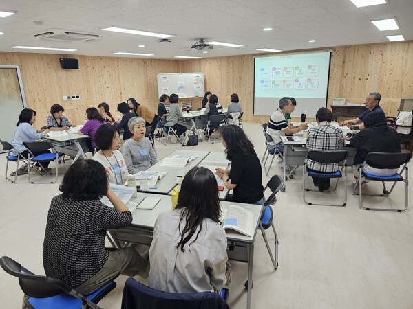 ‘2025 화해중재단 중재위원 역량강화 직무연수 심화과정(1기, 2기)’을 운영 중이다, 사진 / 경기도교육청북부연수원 제공