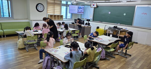 상반기 기관연계 늘봄학교를 운영 중이다, 사진 / 인천남부교육지원청 제공