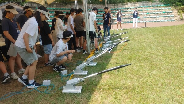 (재)송암스페이스센터와 함께 ‘NASA 글로벌 우주과학캠프’를 운영 중이다, 사진 / 인천광역시교육청 제공