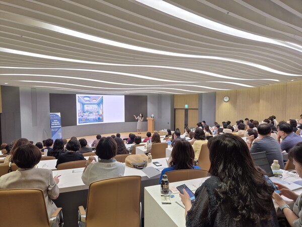 급변하는 교육 환경에 선제적으로 대응하기 위한 '2025 영유아교육기관 원장 역량 강화 연수'를 진행 중이다, 사진 / 경기도교육청남부유아체험교육원 제공