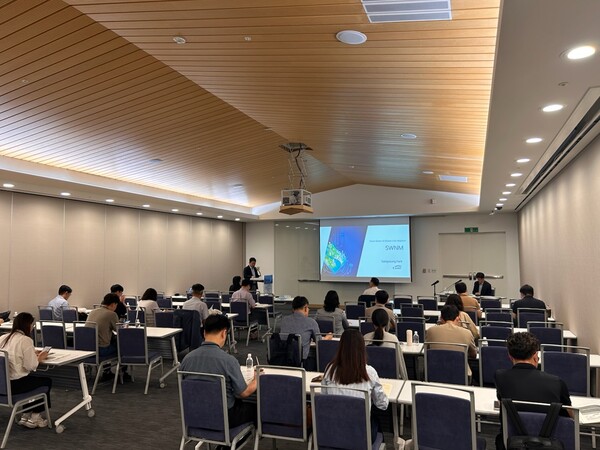 인천광역시 상수도사업본부가 ‘2025 한국스마트워터그리드 통합학술대회’를 진행 중이다, 사진 / 인천광역시청 제공