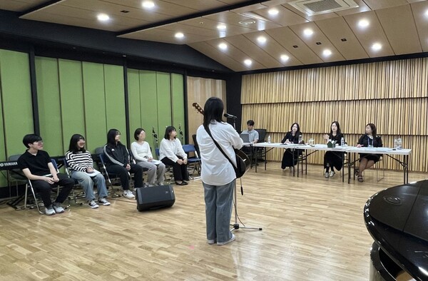  '2025학년도 음악 계열 대입 진학설명회 및 모의 실기 프로그램'을 운영 중이다, 사진 / 경기도교육청 제공