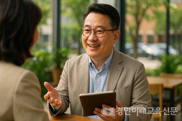 중장년의 경험이 사회적 기여로 이어지는 변환점을 시각적으로 표현하는 이미지/ DALL·E 생성