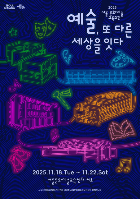 2025 서울문화예술교육주간 포스터, 이미지 / 서울문화재단 제공